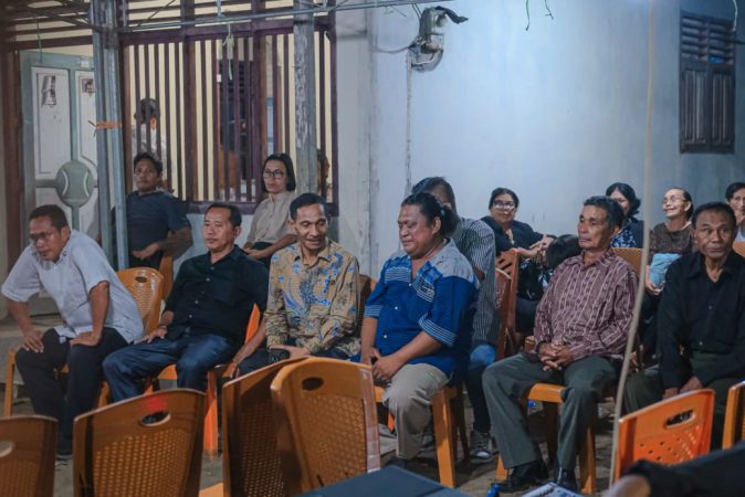 Masyarakat Desa Pediwang Halut Bersama Wakil Gubernur Malut Sahril Tahir